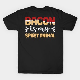 Bacon is my Spirit Animal - BQQ gift-Barbecue T-Shirt